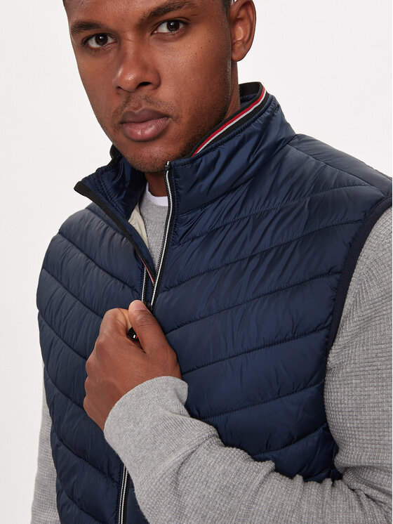 Tom Tailor Tom Tailor Liemenė 1041310 Tamsiai mėlyna Regular Fit