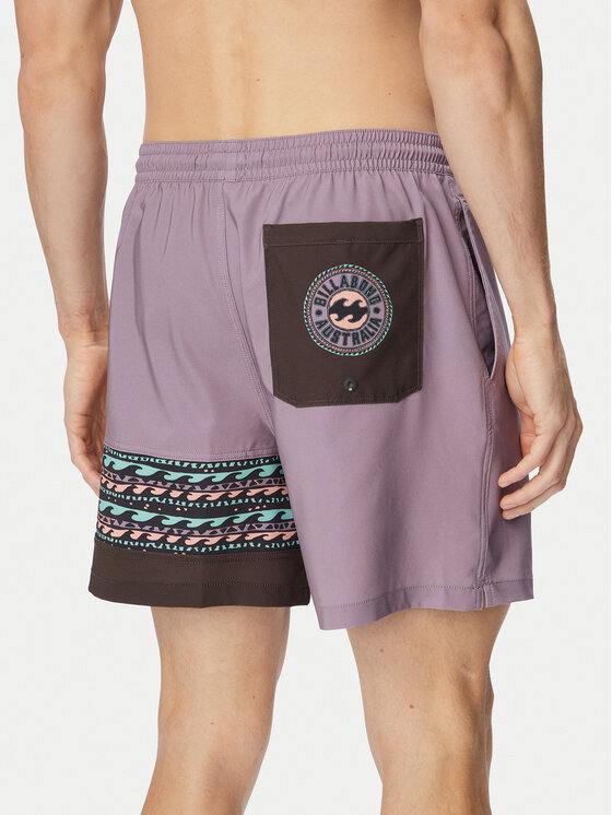 Billabong Billabong Pantaloncini da bagno Burleigh 17 EBYJV00142 Viola Regular Fit