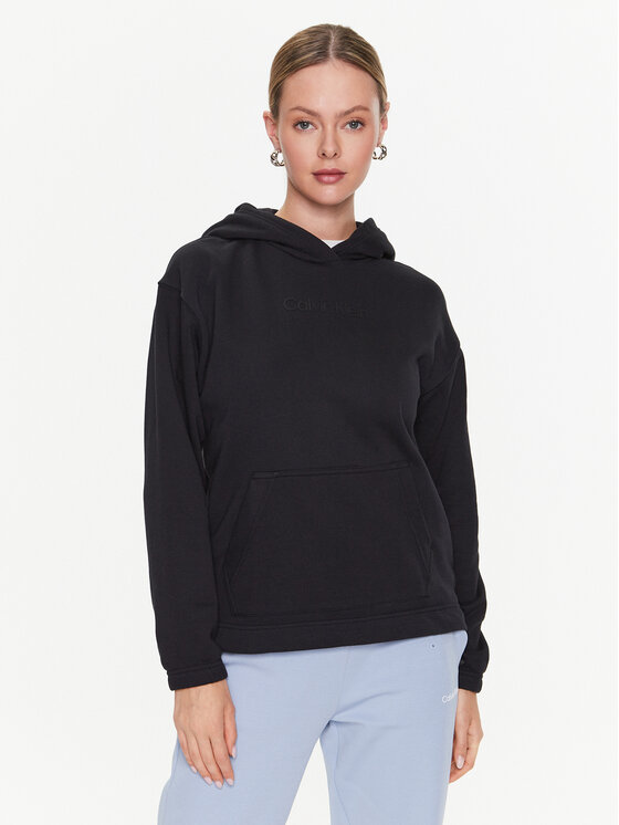 Calvin Klein Performance Bluză 00GWS3W300 Negru Regular Fit