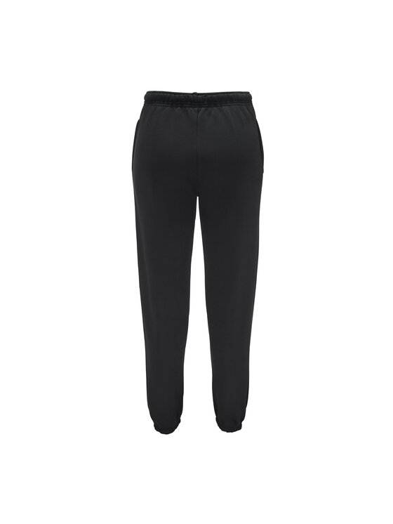La Mania La Mania Spodnie dresowe FLAME Czarny Classic Fit