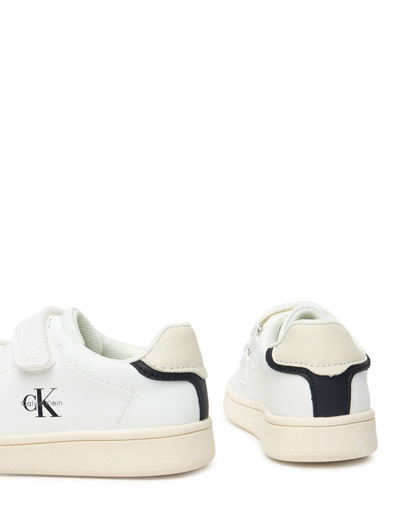 Calvin Klein Calvin Klein Sneakersy Low Cut Velcro Sneaker V1X9-83440-1355 M Biela