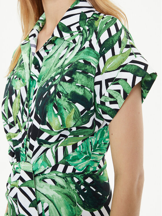 Joseph Ribkoff Joseph Ribkoff Sukienka letnia 242033 Zielony Regular Fit