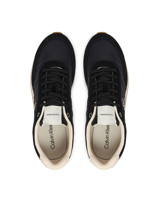 Calvin Klein Jeans Calvin Klein Jeans Сникърси Retro Runner Ess Mix Mat YM0YM01361 Черен