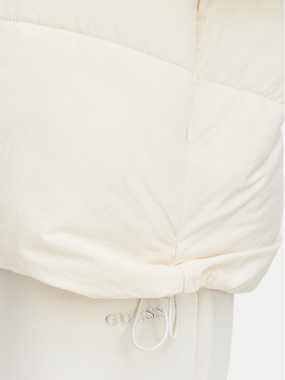 Guess Guess Geacă de iarnă V4YL03 WFUD0 Crem Regular Fit