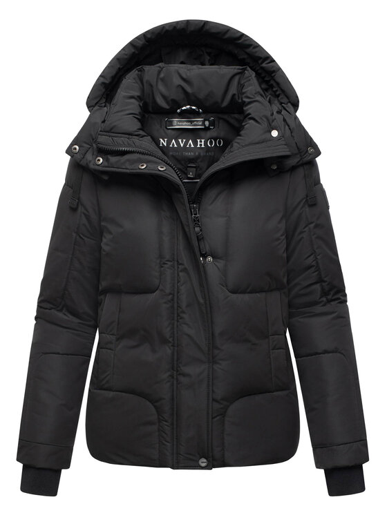 Navahoo Navahoo Kurtka zimowa Zauberlicht Czarny Regular Fit