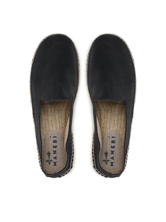 Manebi Manebi Espadrilky Flat Espadrilles K 1.5 C0 K 1.5 Tmavomodrá