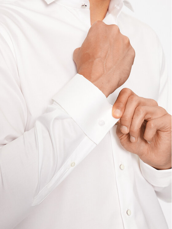Eterna Eterna Camicia 8217/F659 Bianco Slim Fit