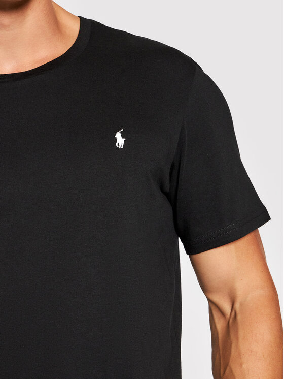 Polo Ralph Lauren Polo Ralph Lauren Tricou Sle 714844756001 Negru Regular Fit