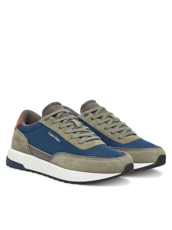 Calvin Klein Calvin Klein Sneakers Low Top Lace Up Repreve Mix HM0HM01714 Grün