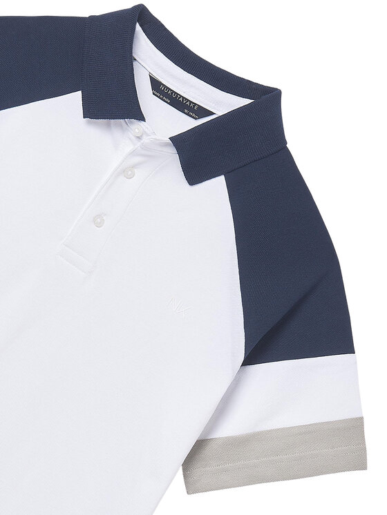 Mayoral Mayoral Polo marškinėliai 6165 Balta Regular Fit
