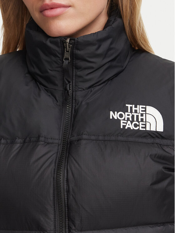 The North Face The North Face Αμάνικο Μπουφάν 1996 Retro Nuptse NF0A3XEP Μαύρο Regular Fit