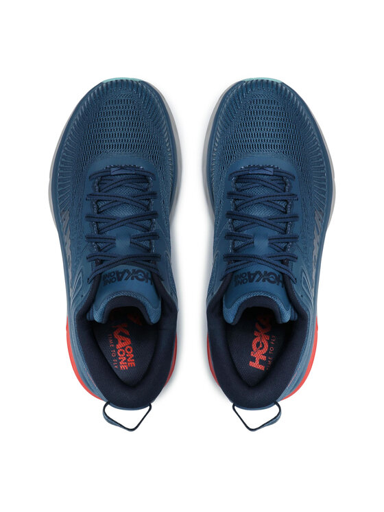 Hoka Hoka Взуття для бігу Bondi 7 Wide 1110530 Голубий