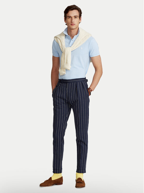 Polo Ralph Lauren Polo Ralph Lauren Polokošile Core Replen 710795080 Světle modrá Slim Fit
