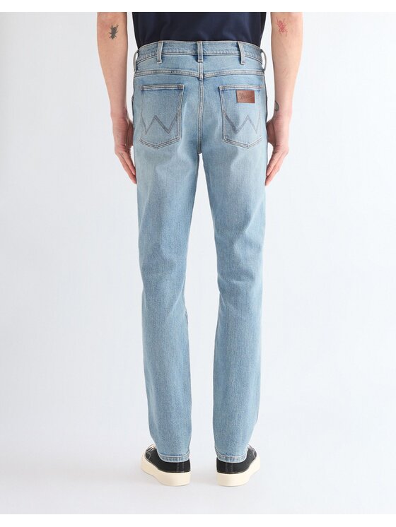Wrangler Wrangler Jeansy LARSTON Niebieski Slim Fit