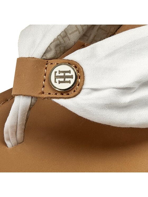 Tommy Hilfiger Tommy Hilfiger Šlepetės per pirštą Myriam 9D FW56820745 Balta