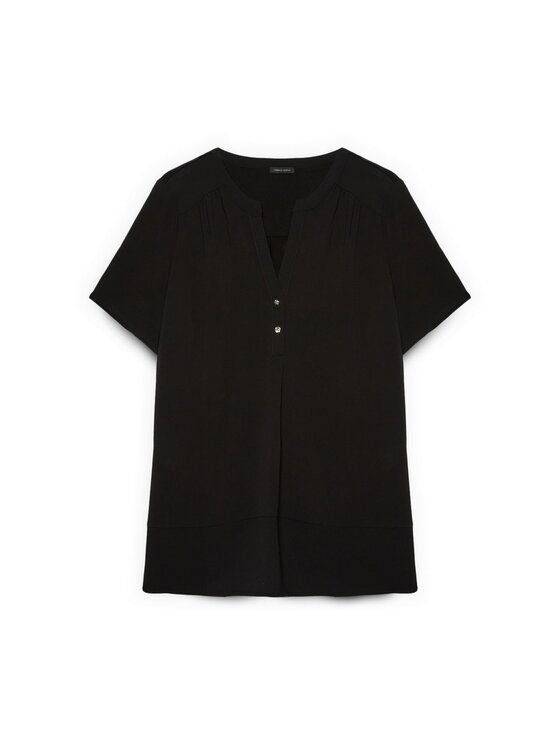 Fiorella Rubino Fiorella Rubino T-Shirt G09GL009115N033 Czarny Regular Fit