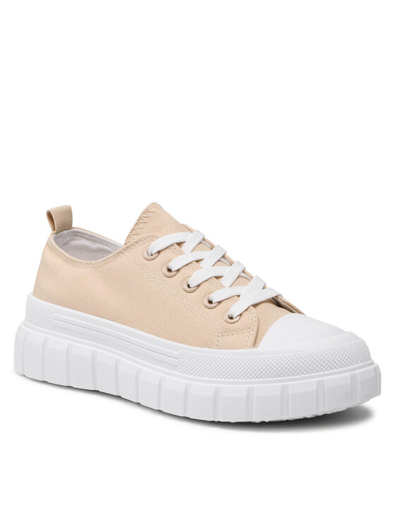 Jenny Fairy Jenny Fairy Sneakers aus Stoff WSS20542-01 Beige