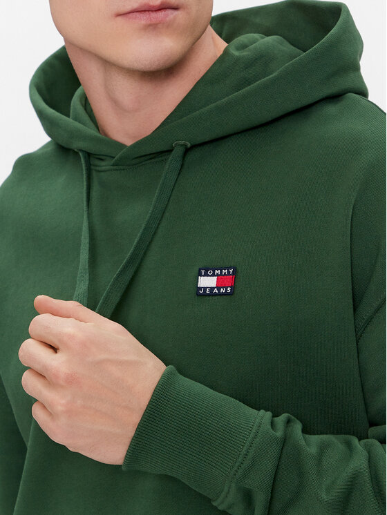 Tommy Jeans Tommy Jeans Μπλούζα DM0DM16369 Πράσινο Relaxed Fit