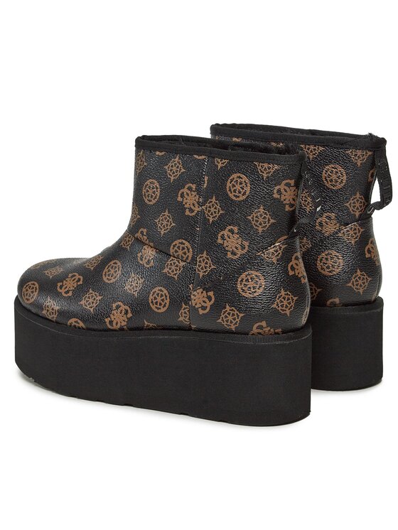 Guess Guess Ботильйони Jillan FL8JAL FAL10 Коричневий