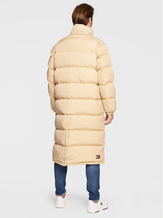 Tommy Jeans Tommy Jeans Vatovaná bunda Alaska DM0DM14397 Béžová Loose Fit