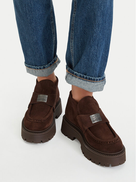 G-Star Raw G-Star Raw Botki EO-ZEYNEP-70863-1 Brązowy