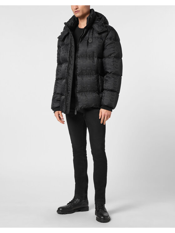 PHILIPP PLEIN PHILIPP PLEIN Bomber 11545 Nero Regular Fit