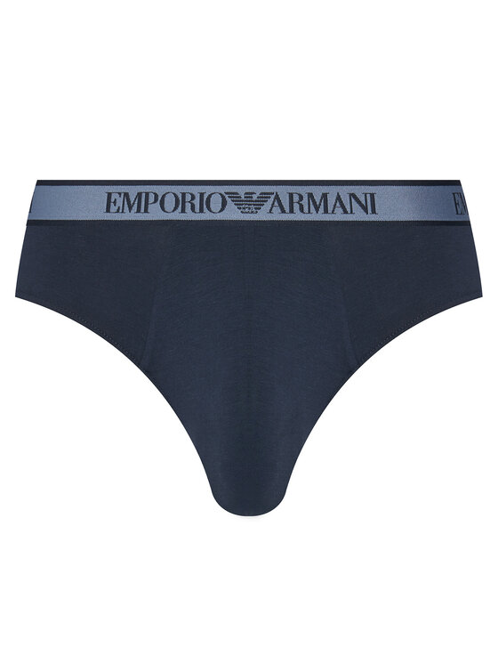 Emporio Armani Underwear Emporio Armani Underwear Set od 3 para muških slip gaća EM000258 AF10779 MB254 Tamnoplava