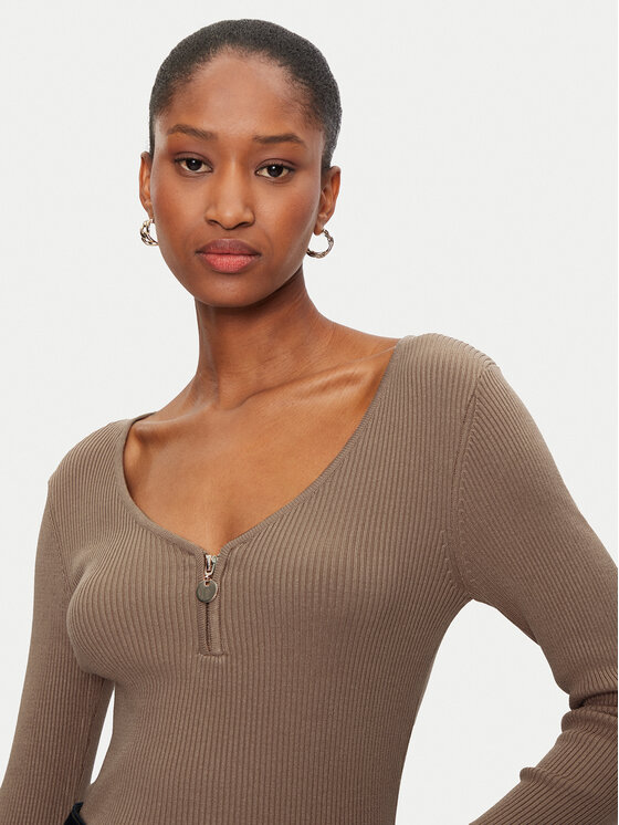Morgan Morgan Maglione 232-MBANZA Beige Slim Fit
