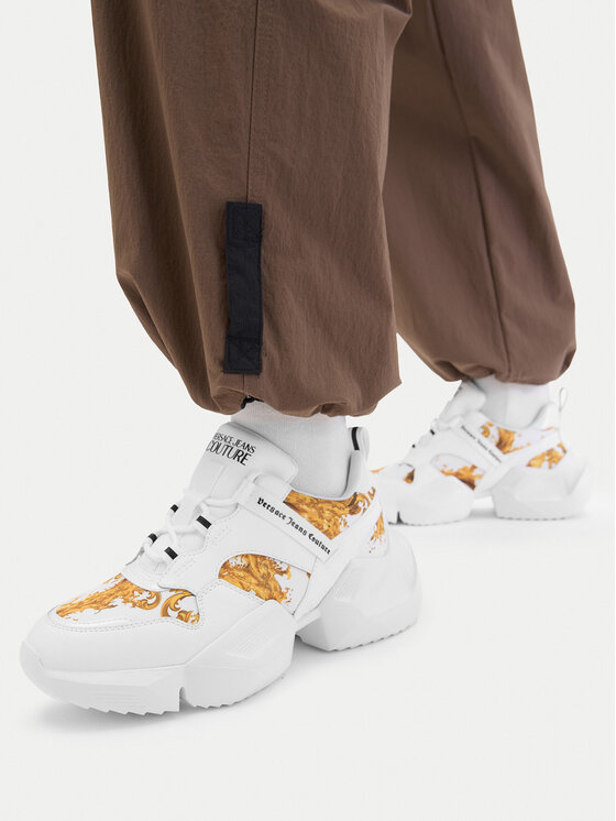 Versace Jeans Couture Sneakers 80VA3SU7 ZSE19 G03 Alb