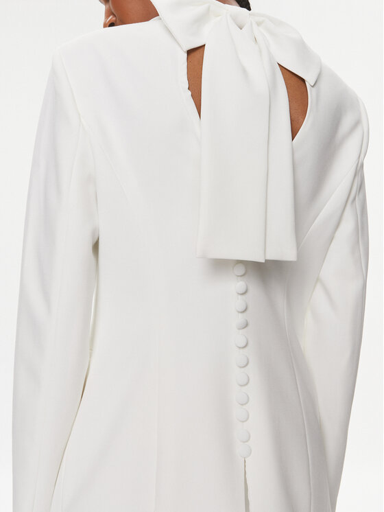 YAS YAS Marynarka Izzie 26032098 Biały Regular Fit