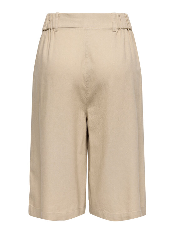 ONLY ONLY Bermudų šortai Goa 15363720 Šviesiai smėlinė Loose Fit
