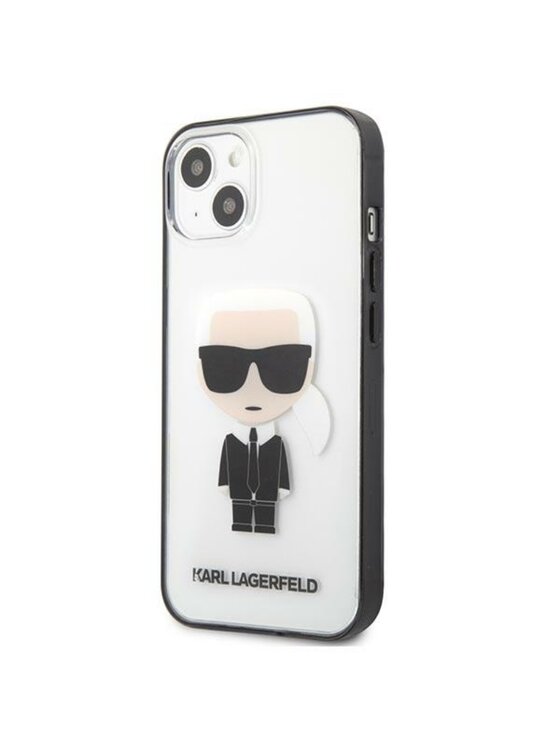 KARL LAGERFELD KARL LAGERFELD Etui na telefon Ikonik Karl Przezroczysty