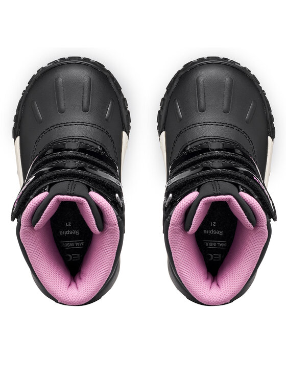 Geox Geox Škornji za sneg B Trekkyup Girl B Abx B566MC 054FU C9231 M Črna