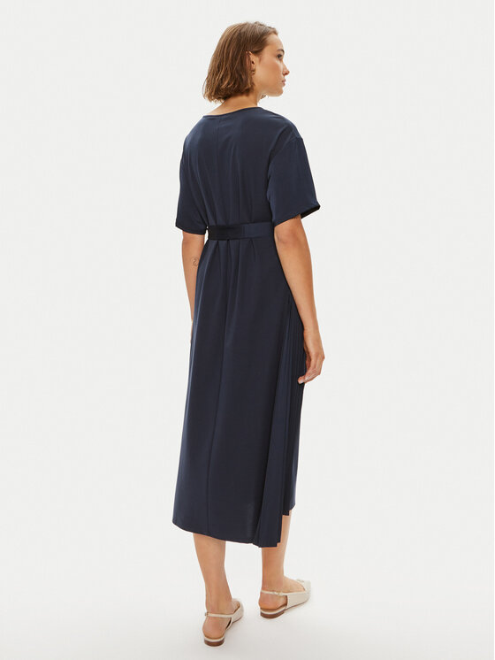 Weekend Max Mara Weekend Max Mara Hétköznapi ruha Jordan 2425626021 Sötétkék Standard Fit