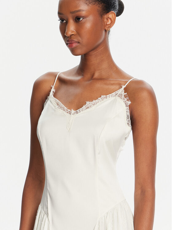 ROTATE ROTATE Rochie de seară 113949857 Écru Regular Fit