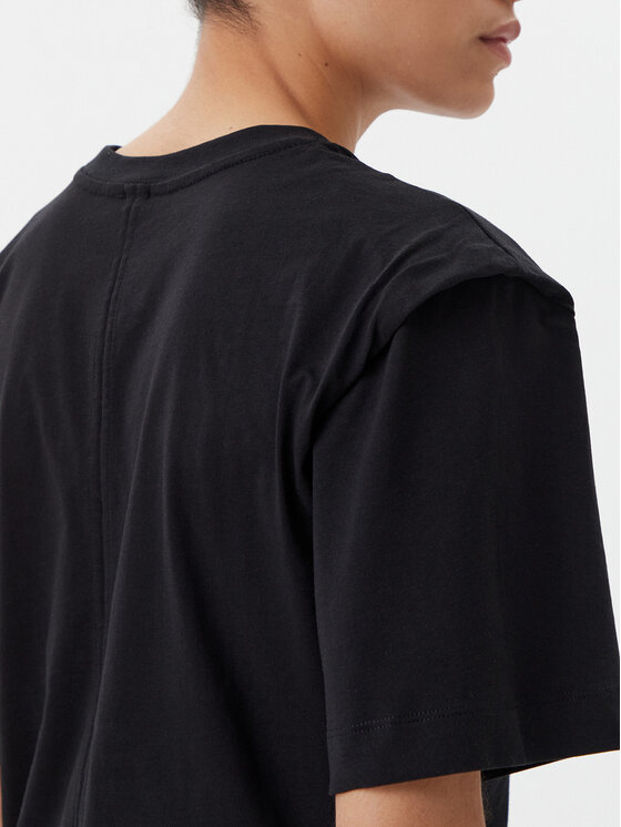 PINKO PINKO Tričko Tuca 105015 A2ID Čierna Regular Fit