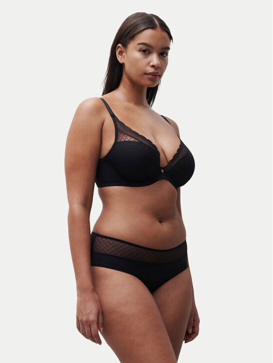 Chantelle Chantelle Figi klasyczne Norah Chic C16M40 Czarny