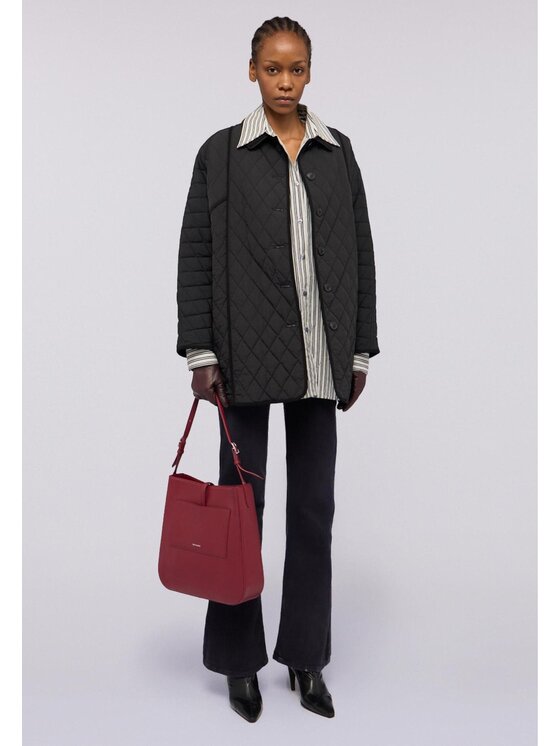 Trussardi Trussardi Giubbotto piumino F3306000004N033 Nero A-Line Fit