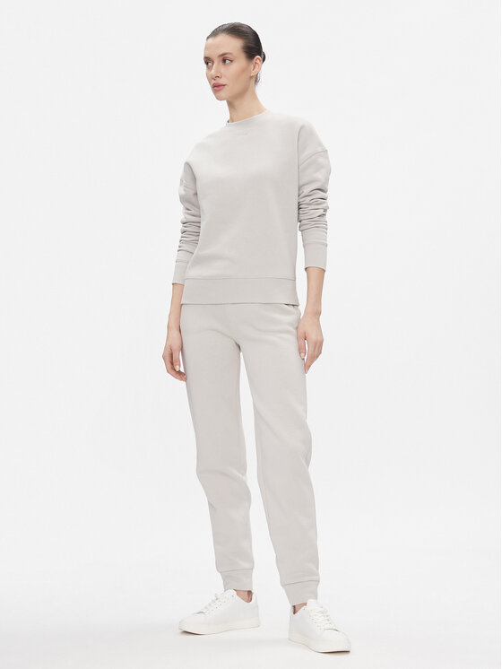 Calvin Klein Calvin Klein Долнище анцуг Metallic Micro Logo Jogger K20K206965 Бежов Regular Fit