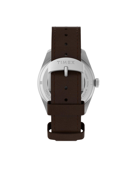 Timex Timex Ročna ura Waterbury TW2V24800 Rjava
