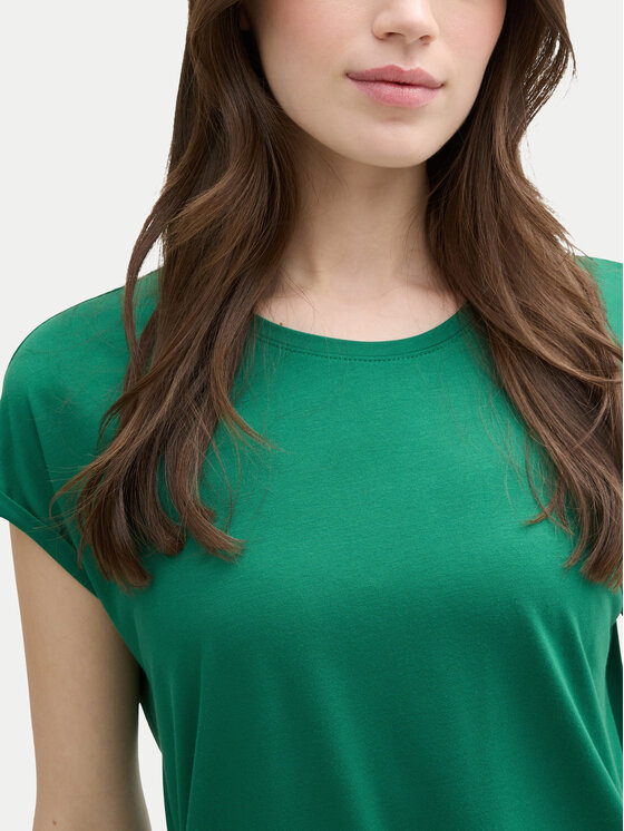 Tom Tailor Denim Tom Tailor Denim T-shirt 1030942 Verde Regular Fit
