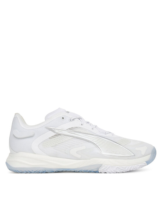 Încălțăminte pentru sporturi de interior Puma Accelerate Nitro Sqd 4 108440 02 Alb