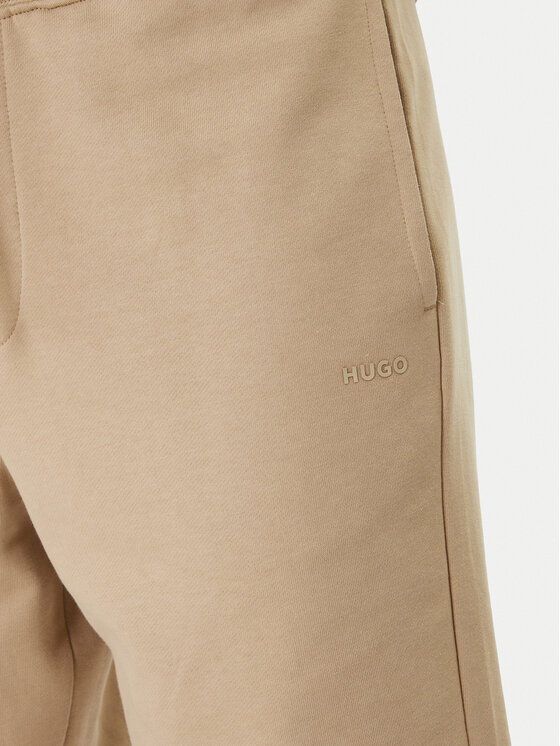 HUGO HUGO Sport rövidnadrág Dayono 50530696 Bézs Relaxed Fit