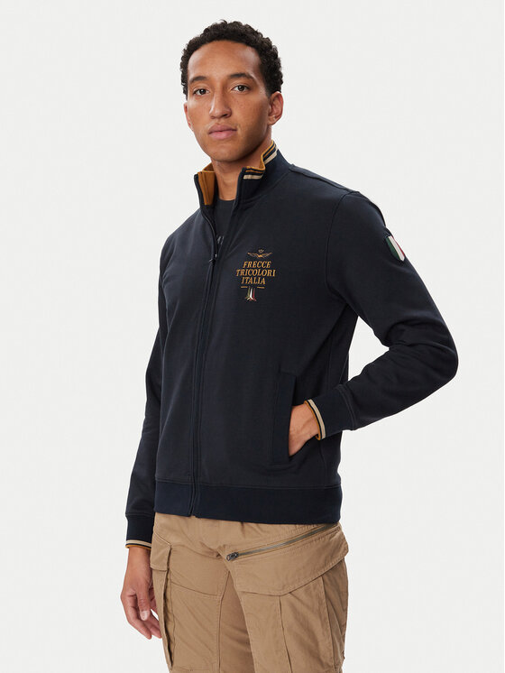 Aeronautica Militare Aeronautica Militare Μπλούζα 262FE2135UF00662 Σκούρο μπλε Regular Fit