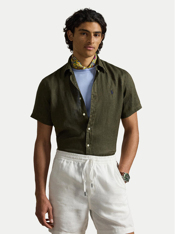 Polo Ralph Lauren Polo Ralph Lauren Košulja 710968912503 Zelena Regular Fit