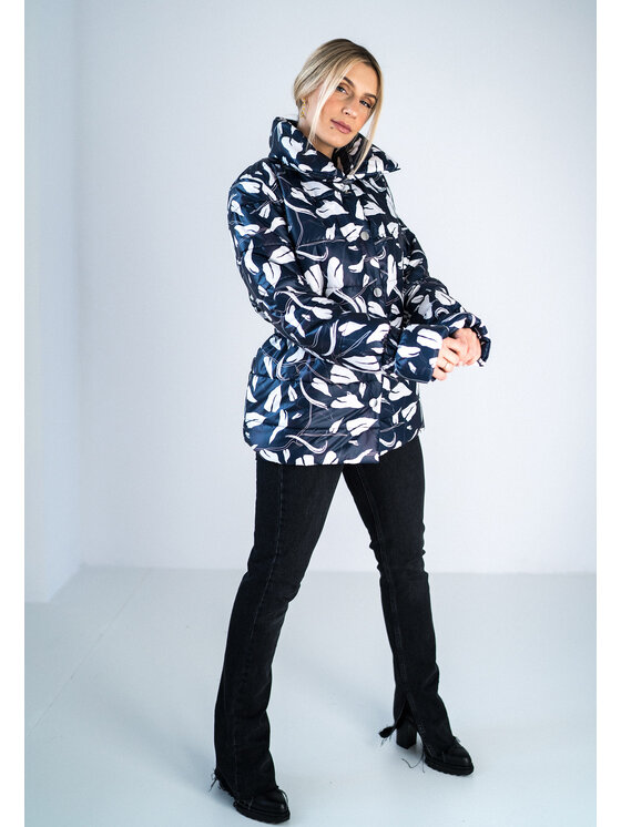 FIGL FIGL Kurtka zimowa M933 Kolorowy Regular Fit