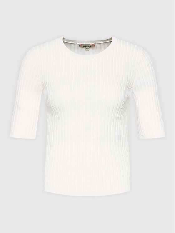 Guess Guess Blūze Naomi W1GR21 R2UK0 Balts Slim Fit