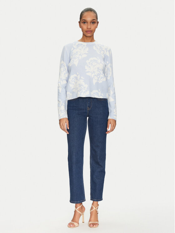 Morgan Morgan Pullover 251-MPETAL Himmelblau Regular Fit