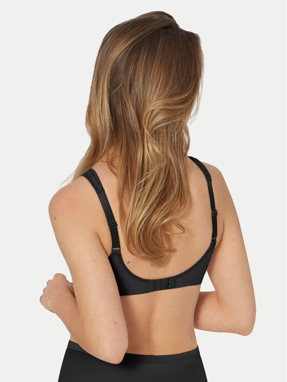 Triumph Triumph Grudnjak bez šavova Elegant Cotton 10100175 Crna