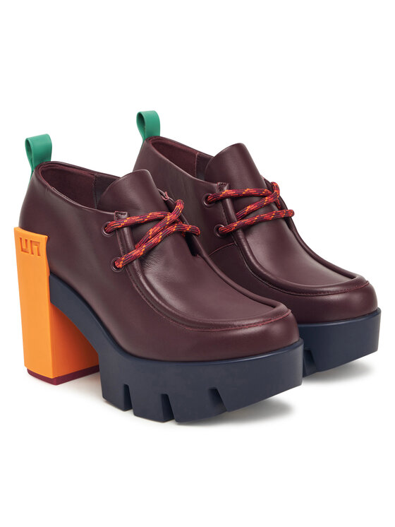 United Nude United Nude Nizki čevlji Grip Moc Mid 1095792416 Bordo rdeča